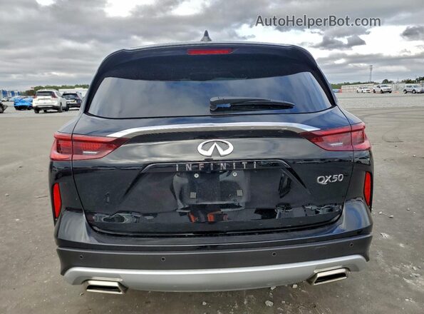 3PCAJ5AA8RF101064 2024 INFINITI QX50 Black Вид ззаду