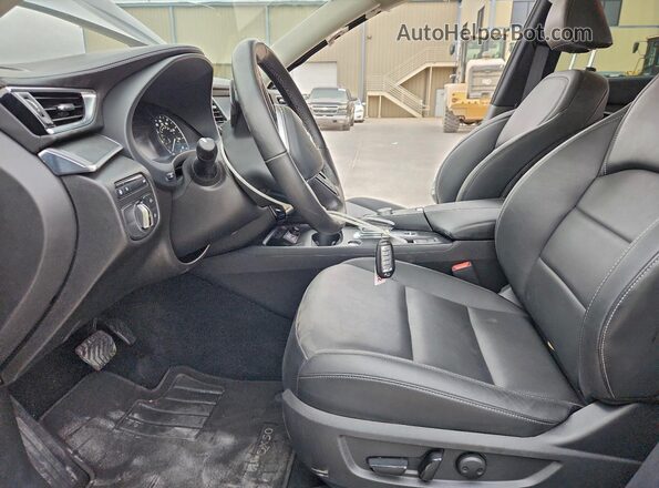 3PCAJ5AB2SF105349 2025 INFINITI QX50 Blue Widok wnętrza z przodu