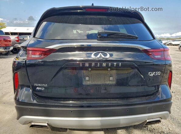 3PCAJ5AB9SF107485 2025 INFINITI QX50 Black Widok z tyłu