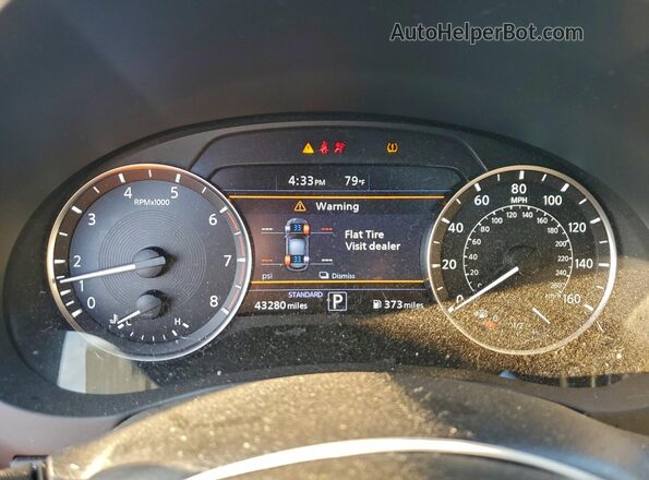 3PCAJ5BA0MF106637 2021 INFINITI QX50 Black Vista del cuadro de instrumentos