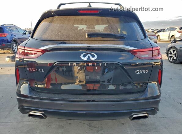 3PCAJ5BA0MF106637 2021 INFINITI QX50 Black Vista trasera