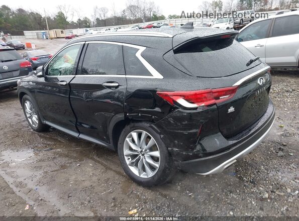 3PCAJ5BA0NF111466 2022 INFINITI QX50 Black Հետևի ձախ