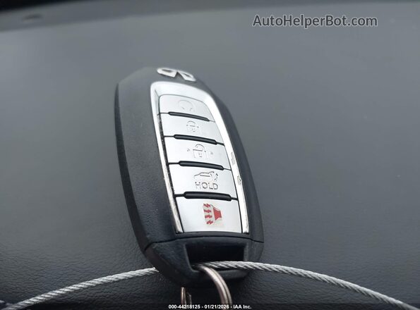 3PCAJ5BA1MF111636 2021 INFINITI QX50 White Вид панелі приладів
