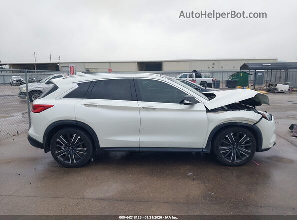 3PCAJ5BA1MF111636 2021 INFINITI QX50 White Панорамний вид салону 360°