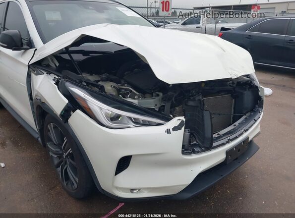3PCAJ5BA1MF111636 2021 INFINITI QX50 White Вид спереду