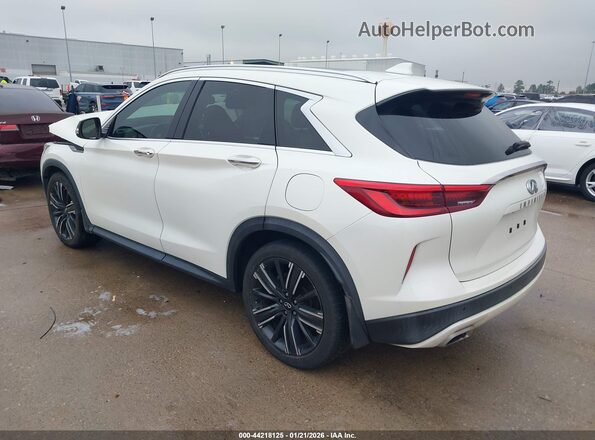 3PCAJ5BA1MF111636 2021 INFINITI QX50 White Задня ліва чверть