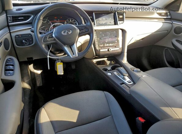 3PCAJ5BA1PF110443 2023 INFINITI QX50 Gray Vista del salpicadero