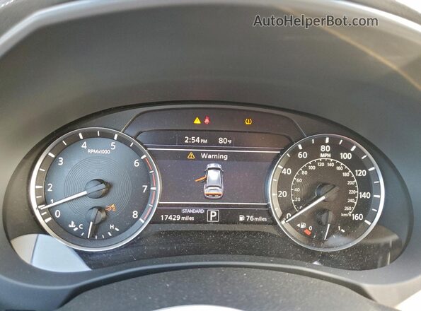 3PCAJ5BA1PF110443 2023 INFINITI QX50 Gray Vista del cuadro de instrumentos