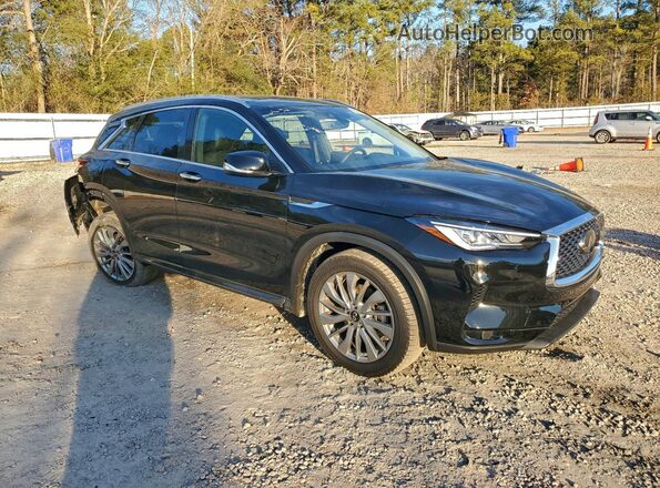 3PCAJ5BA2PF123105 2023 INFINITI QX50 Black Առջևի աջ