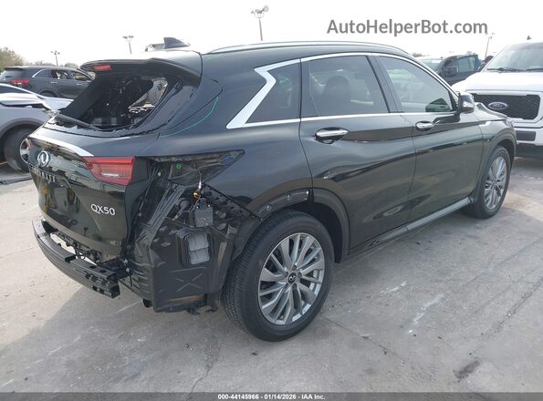3PCAJ5BA3PF122190 2023 INFINITI QX50 Black Rear right
