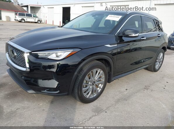 3PCAJ5BA3PF122190 2023 INFINITI QX50 Black Front left
