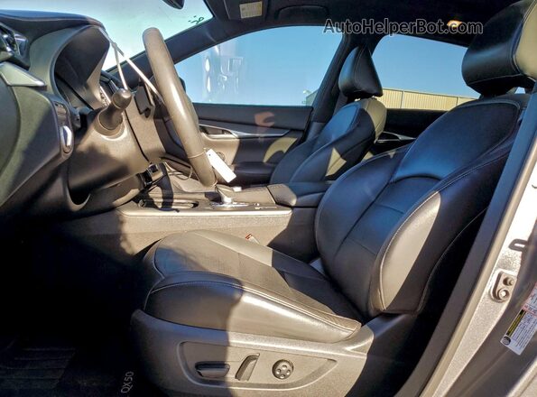 3PCAJ5BA4NF106593 2022 INFINITI QX50 Charcoal Вид салону спереду