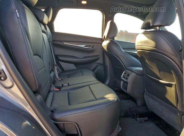 3PCAJ5BA4NF106593 2022 INFINITI QX50 Charcoal Вид задньої частини салону
