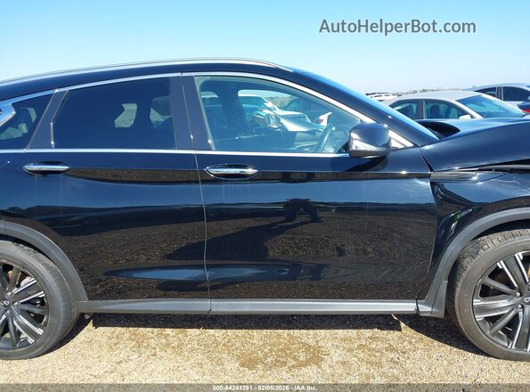3PCAJ5BA4NF121367 2022 INFINITI QX50 Black Սալոնի 360 աստիճան տեսք
