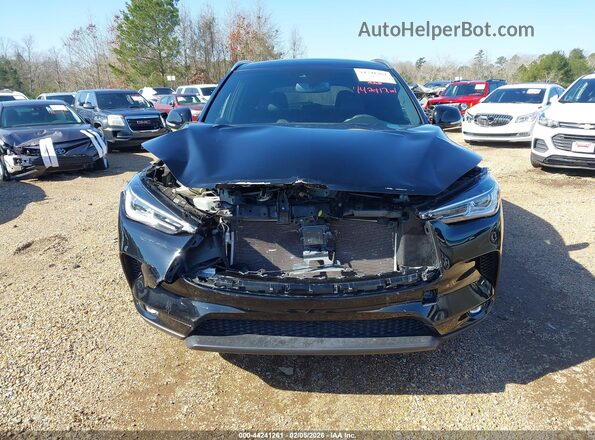 3PCAJ5BA4NF121367 2022 INFINITI QX50 Black Դիմացի տեսք