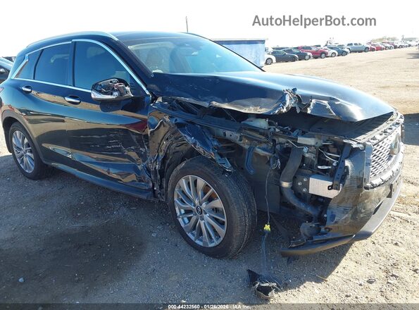 3PCAJ5BA4PF107391 2023 INFINITI QX50 Black Вид спереду