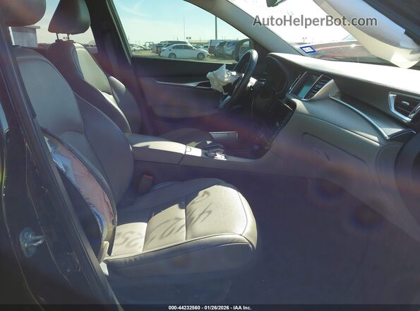 3PCAJ5BA4PF107391 2023 INFINITI QX50 Black Вид салону спереду