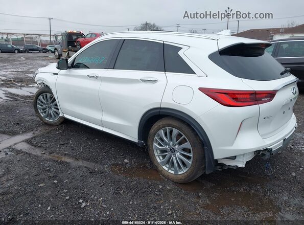 3PCAJ5BA6PF115234 2023 INFINITI QX50 White Задня ліва чверть