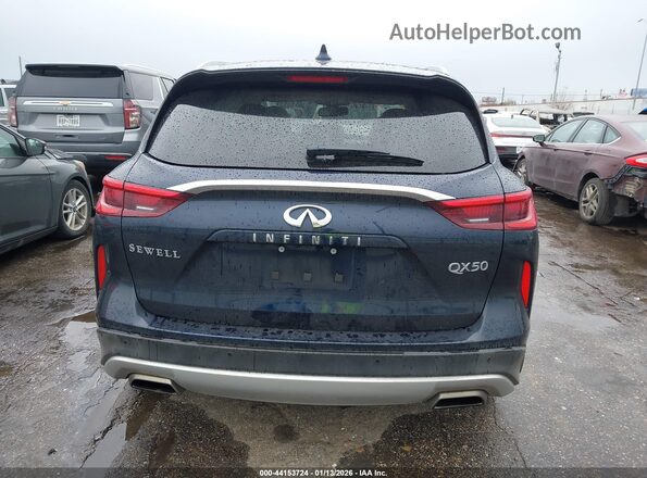 3PCAJ5BA7MF120468 2021 INFINITI QX50 Синий 