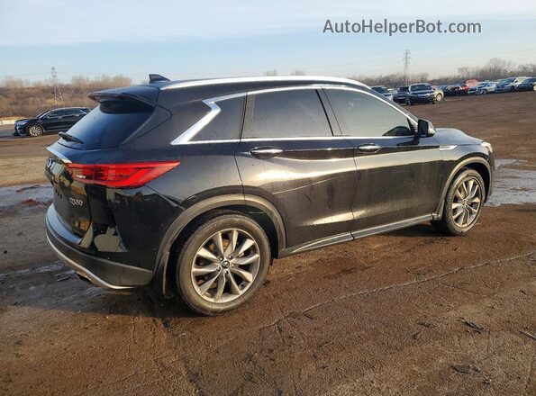 3PCAJ5BA9MF125073 2021 INFINITI QX50 Черный Задняя правая четверть