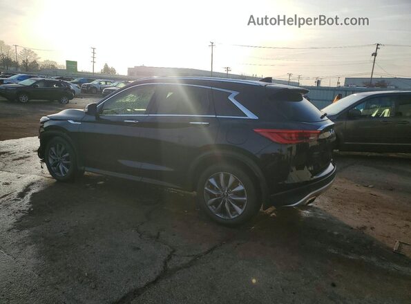 3PCAJ5BA9MF125073 2021 INFINITI QX50 Черный Задняя левая четверть