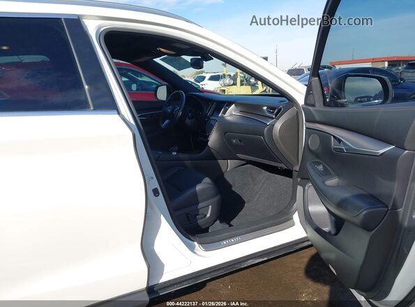 3PCAJ5BAXNF117842 2022 INFINITI QX50 White წინა სალონის ხედი