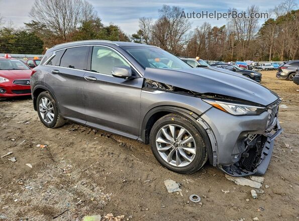3PCAJ5BB1NF111985 2022 INFINITI QX50 Gray Передня права чверть