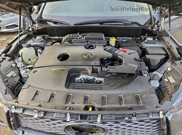 3PCAJ5BB1NF111985 2022 INFINITI QX50 Gray Вид підкапотного простору