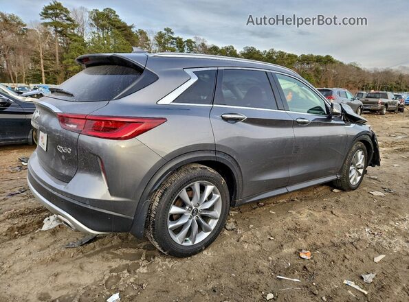 3PCAJ5BB1NF111985 2022 INFINITI QX50 Gray Задня права чверть