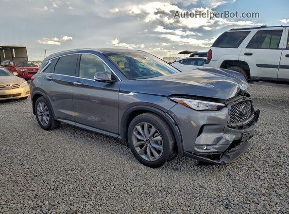 3PCAJ5BB2MF119656 2021 INFINITI QX50 Gray Przód prawy
