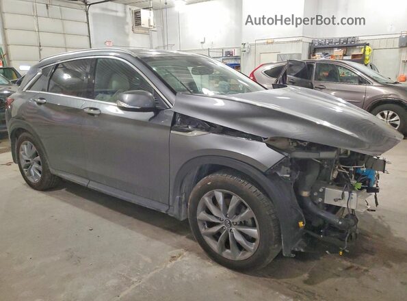 3PCAJ5BB3NF115701 2022 INFINITI QX50 Silver Передня права чверть