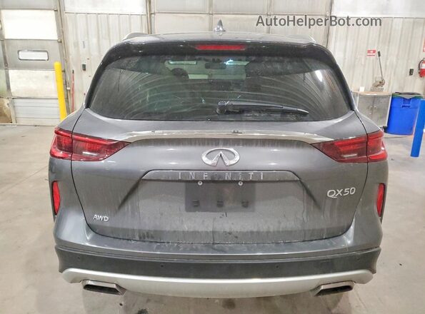 3PCAJ5BB3NF115701 2022 INFINITI QX50 Silver Вид ззаду