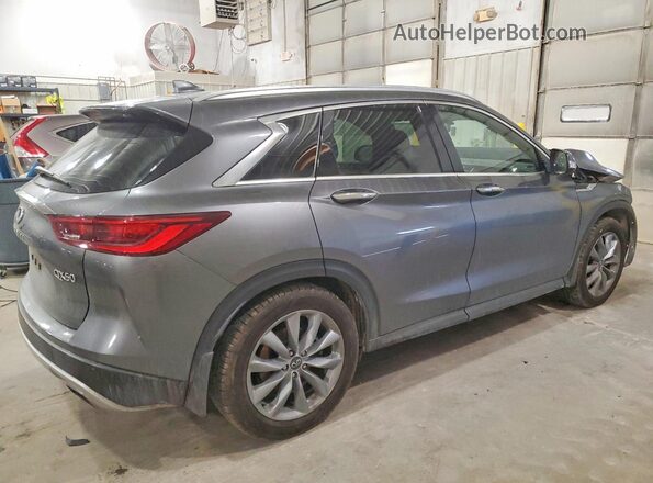 3PCAJ5BB3NF115701 2022 INFINITI QX50 Silver Задня права чверть