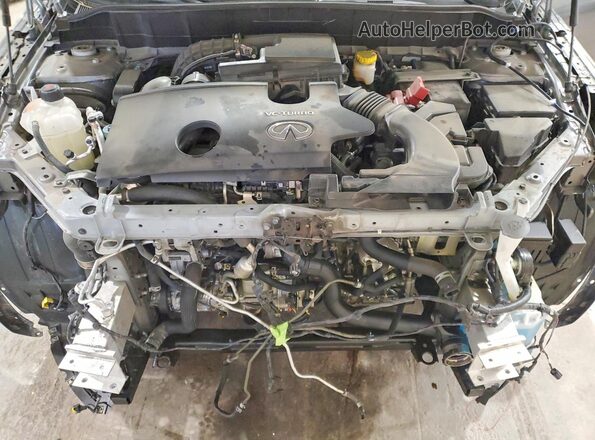 3PCAJ5BB3NF115701 2022 INFINITI QX50 Silver Вид підкапотного простору