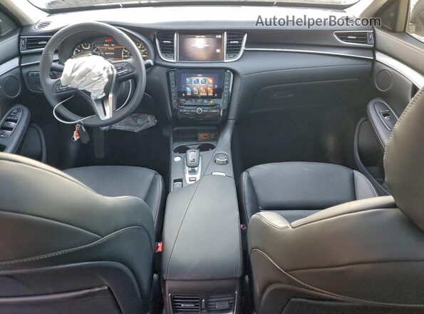 3PCAJ5BB3SF109568 2025 INFINITI QX50 White Vista del salpicadero