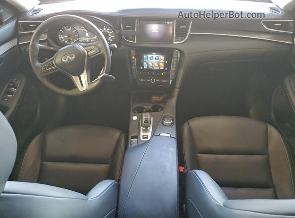 3PCAJ5BB5PF123317 2023 INFINITI QX50 Черный Вид панели приборов