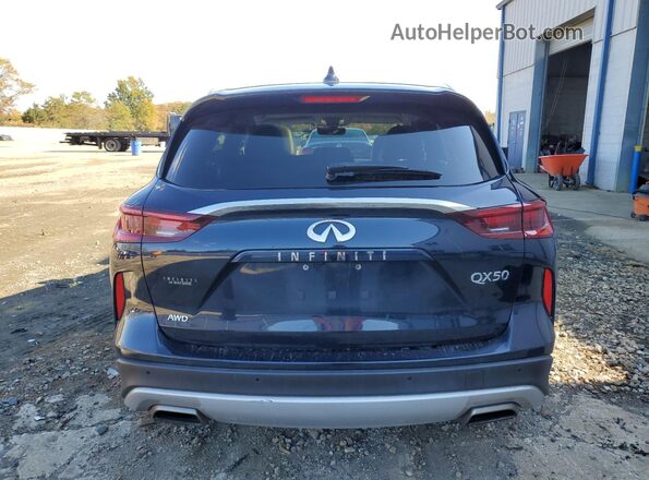 3PCAJ5BB7PF106891 2023 INFINITI QX50 Blue Вид ззаду