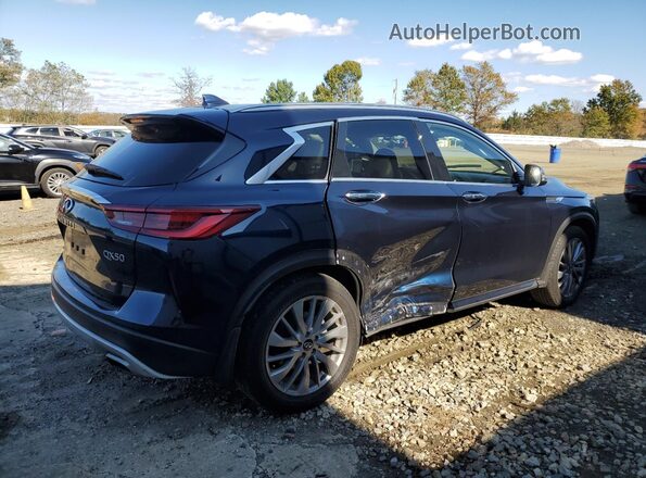 3PCAJ5BB7PF106891 2023 INFINITI QX50 Blue Задня права чверть