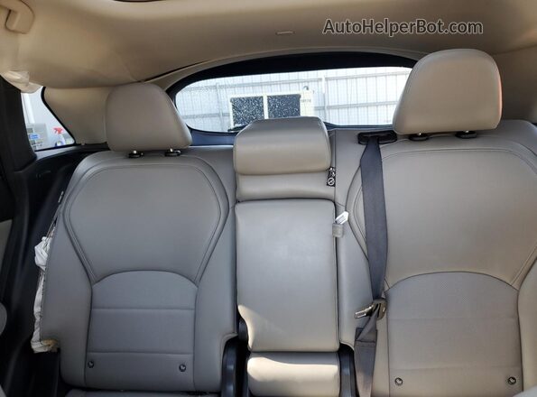 3PCAJ5BB7PF106891 2023 INFINITI QX50 Blue Вид задніх сидінь