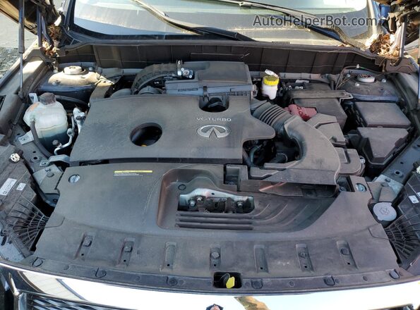 3PCAJ5BB7PF106891 2023 INFINITI QX50 Blue Вид підкапотного простору