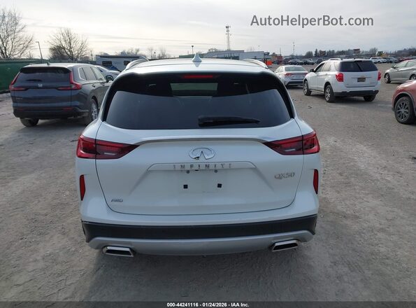 3PCAJ5BB8RF108569 2024 INFINITI QX50 White 