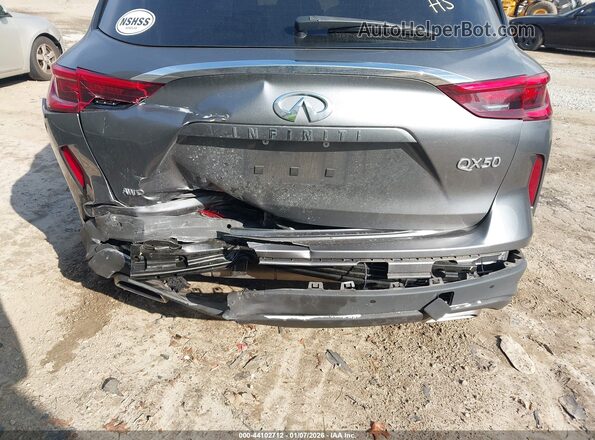 3PCAJ5CB0MF104569 2021 INFINITI QX50 Gray Դիմացի տեսք