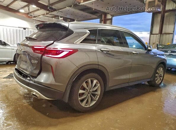 3PCAJ5CB4NF119531 2022 INFINITI QX50 Серый Задняя правая четверть
