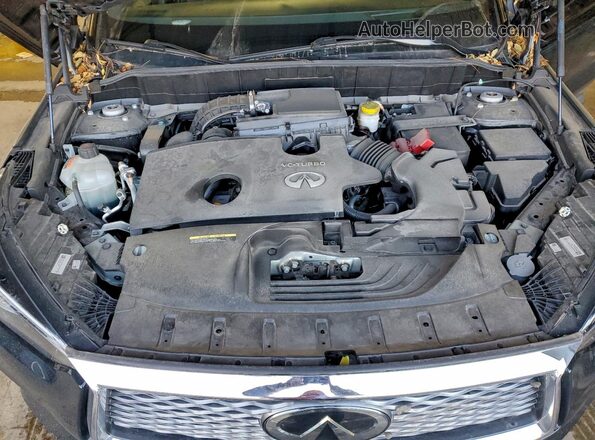 3PCAJ5DBXNF118446 2022 INFINITI QX50 Black Вид підкапотного простору