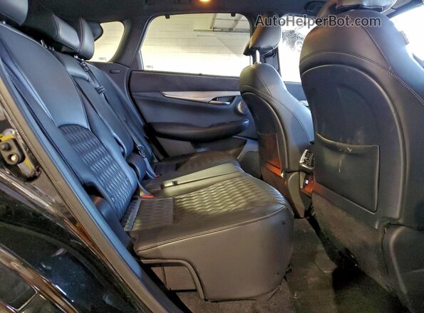3PCAJ5DBXNF118446 2022 INFINITI QX50 Black Вид задньої частини салону