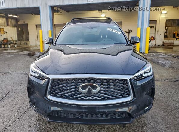 3PCAJ5DBXNF118446 2022 INFINITI QX50 Black Вид спереду