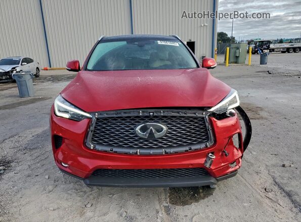 3PCAJ5EA9NF108271 2022 INFINITI QX50 Red Вид спереду