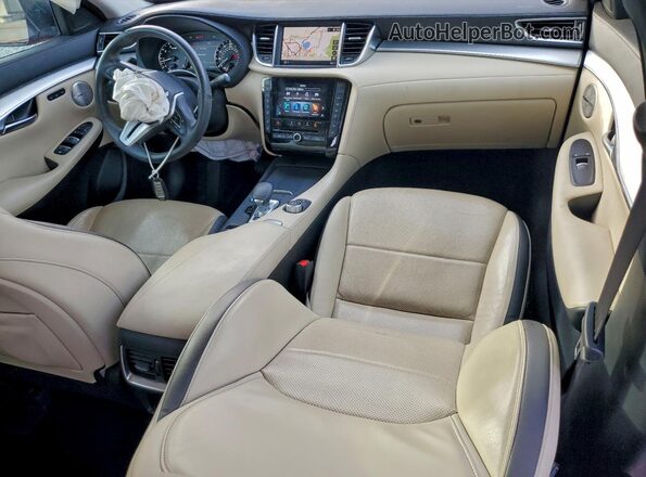 3PCAJ5EA9NF108271 2022 INFINITI QX50 Red Вид панелі приладів