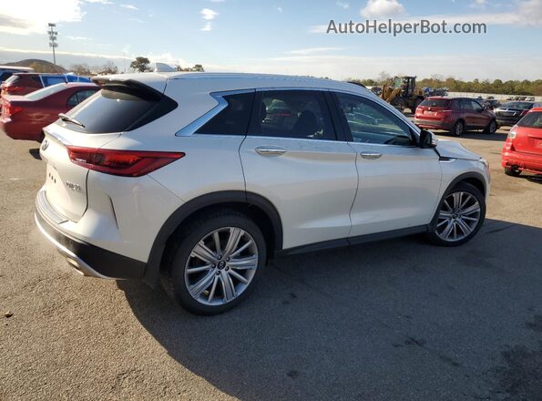 3PCAJ5EB1NF107480 2022 INFINITI QX50 White Rear right