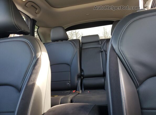 3PCAJ5EB1NF107480 2022 INFINITI QX50 White Rear seats view